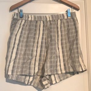 NWT ASOS striped shorts